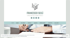 Desktop Screenshot of francescosecli.com